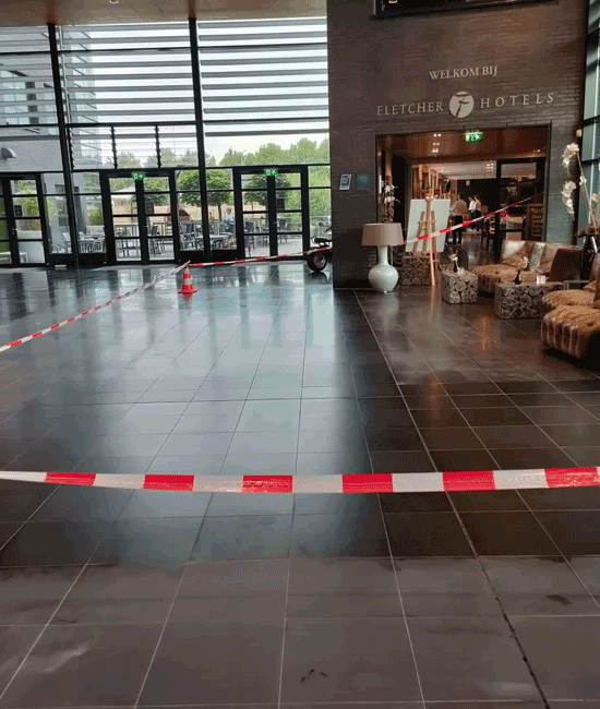 Voorbereidingen voor polijsten Voorwaarden vloer polijsten